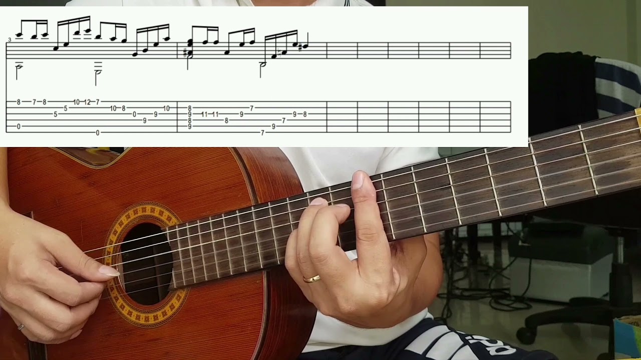 [Hướng dẫn] Trái Tim Bên Lề | Bằng Kiều | Intro và Giang tấu Guitar | Có  kèm TAB - YouTube