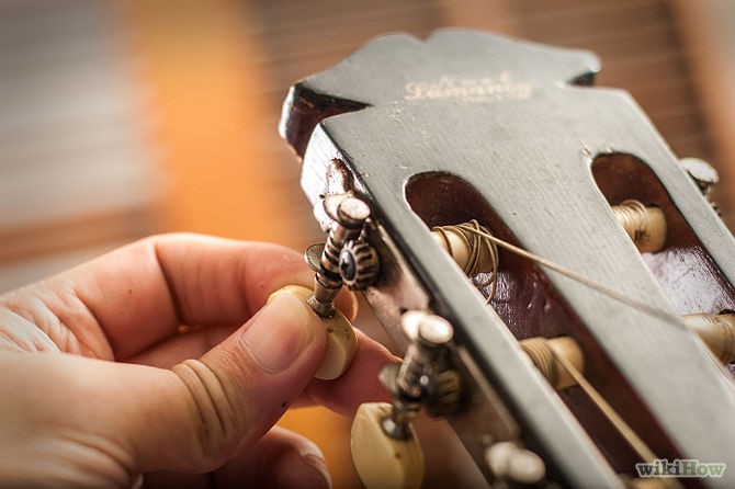 Cách thay dây đàn Classic Guitar | Mobile