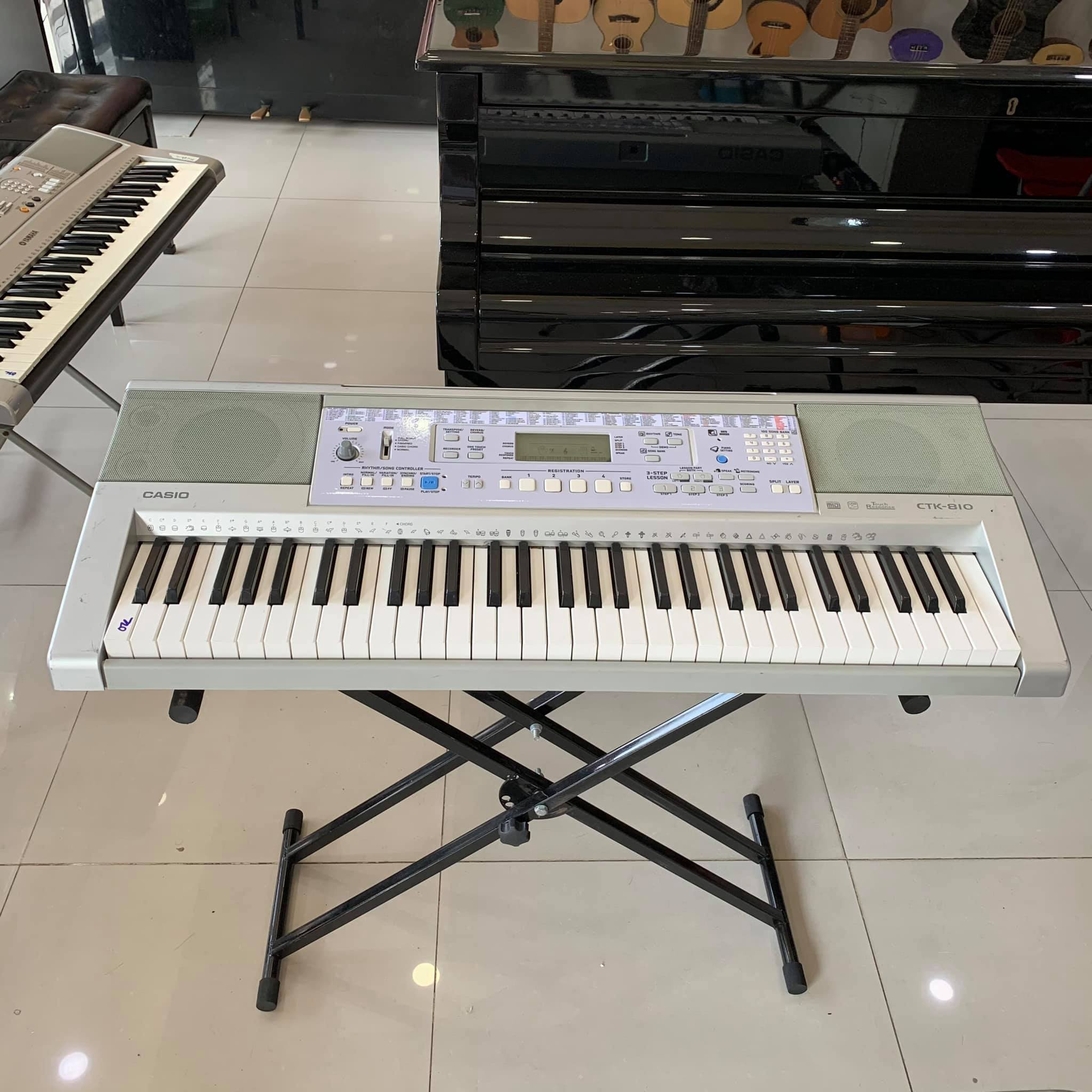Đàn organ casio ctk-810 Nhật Bản cho học sinh tập luyện